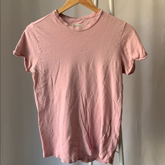 Current/Elliot // Baby Pink Tee - Picture 2 of 6